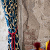 Blu Selvaggio fabric-Mind the Gap-fabricf-Selected-Wallpapers-Interiors
