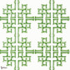 Boca Bamboo behang-Thibaut-Green-Rol-Selected Wallpapers-Interiors