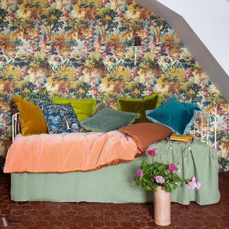 Bois Dormant Papier Peint-Pierre Frey-Selected-Wallpapers-Interiors