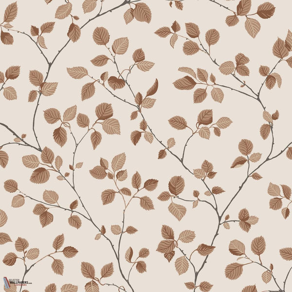 Bokskog behang-Sandberg-Terracotta-Rol-Selected Wallpapers-Interiors