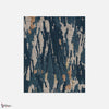 Bomarzo fabric-Dedar-Bleu nuit-Meter (M1)-Selected Wallpapers-Interiors
