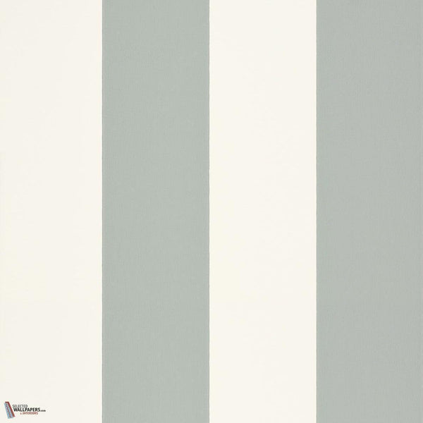 Broad Stripe behang-Little Greene-Celestial-Rol-Selected Wallpapers-Interiors