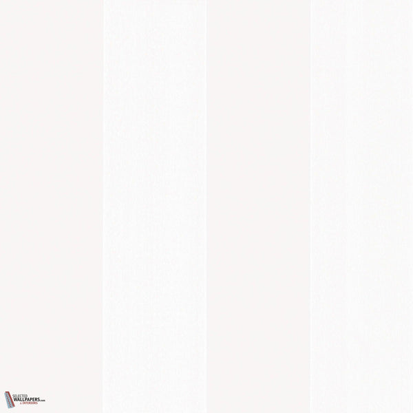 Broad Stripe behang-Little Greene-Icing-Rol-Selected Wallpapers-Interiors