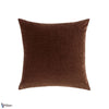 Bude Kussen-Zinc Textile-wallpaper-Cognac-50 x 50 cm-Selected Wallpapers