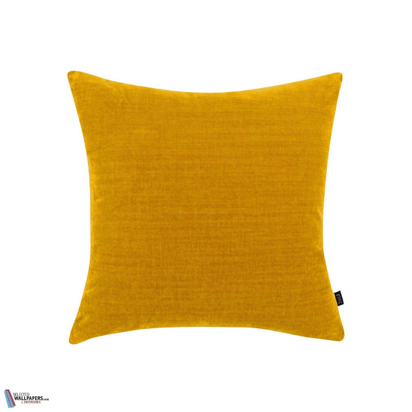 Bude Kussen-Zinc Textile-wallpaper-Ochre-50 x 50 cm-Selected Wallpapers