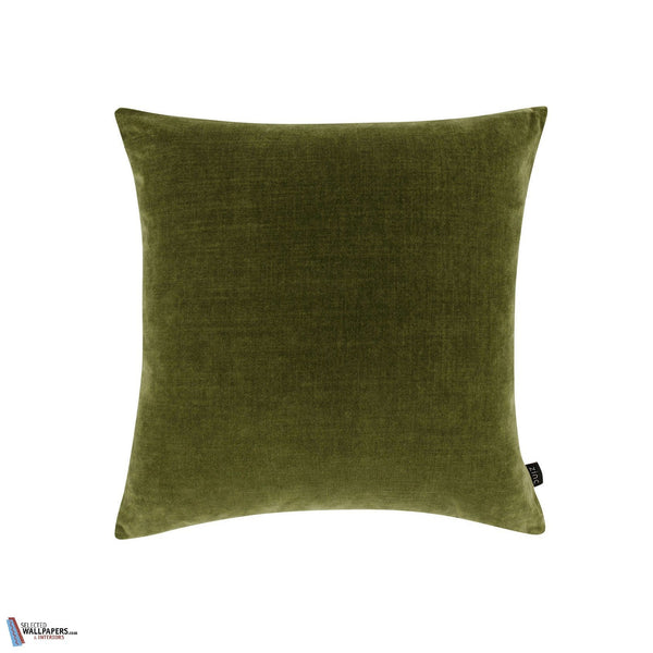 Bude Kussen-Zinc Textile-wallpaper-Olive-50 x 50 cm-Selected Wallpapers