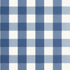 Buffalo Check behang-Thibaut-Navy-Rol-Selected-Wallpapers-Interiors