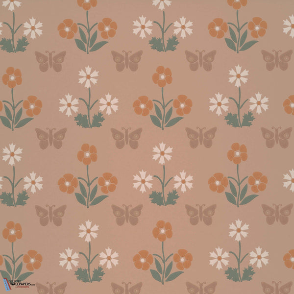 Burges Butterfly-Little Greene-behang-Masquerade-Rol-Selected Wallpapers