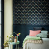Burges Butterfly-Little Greene-behang-Selected Wallpapers