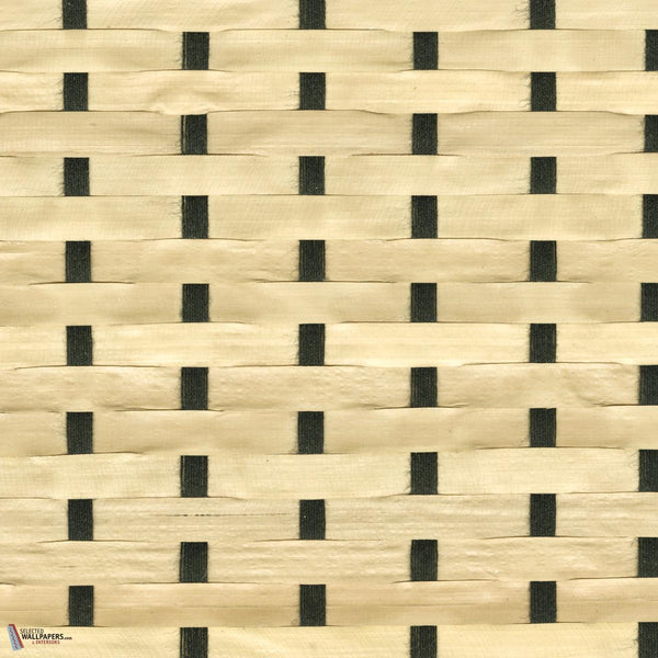 Buri Tressé wallpaper-CMO Paris-Noir-Meter (M1)-Selected Wallpapers-Interiors