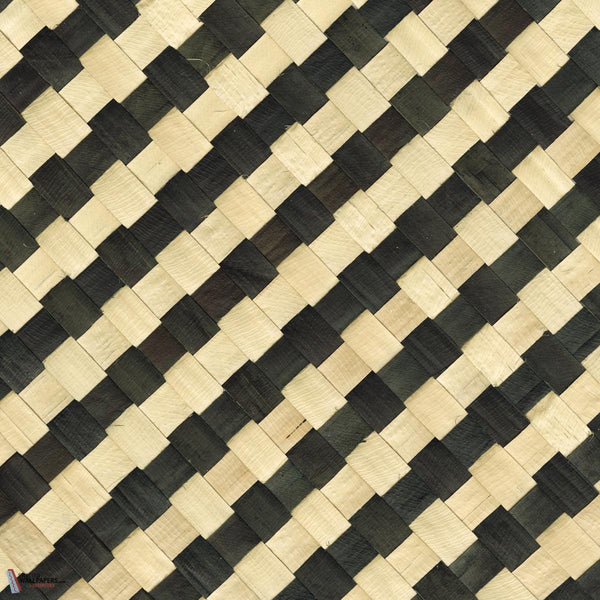 Buri wallpaper-CMO Paris-Naturel Noir-Roll-Selected Wallpapers-Interiors