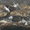 Byobu wallpaper-Masureel-Night-Paneel A-260 cm-Selected Wallpapers-Interiors