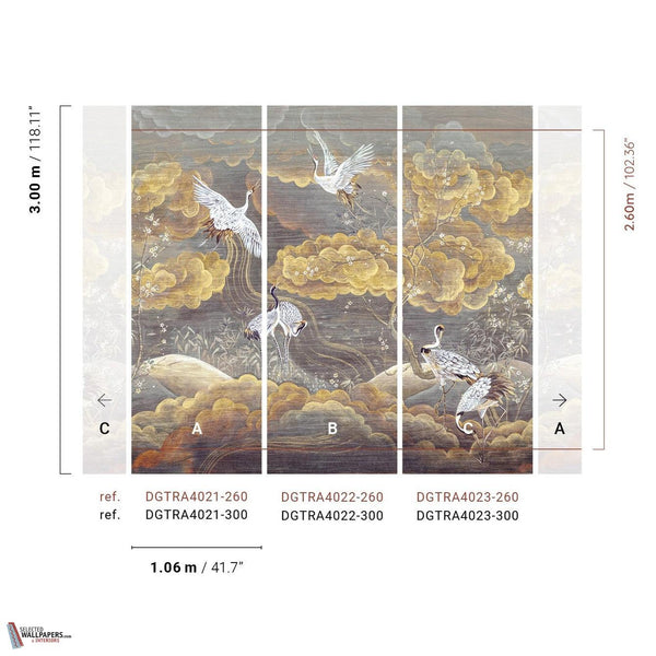 Byobu wallpaper-Masureel-Selected Wallpapers-Interiors