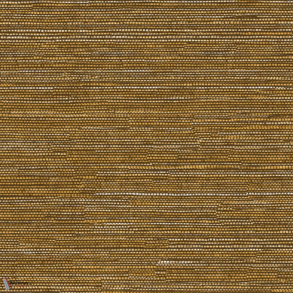 Cadie wallpaper-Masureel-Gold-Roll-Sisal-Selected Wallpapers-Interiors