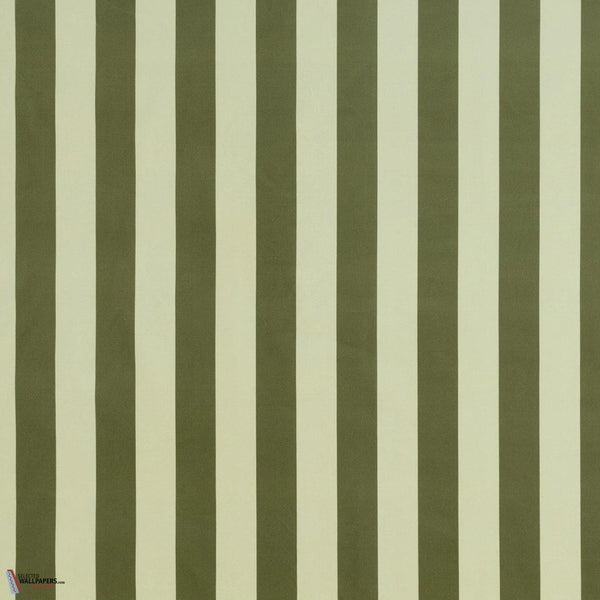 Camelot Stripe stof-House of Hackney-Juniper-Meter (M1)-Selected Wallpapers-Interiors