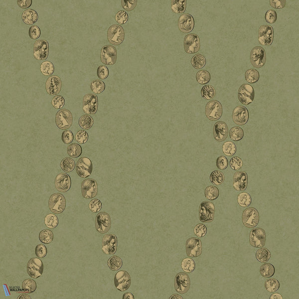 Cammei-behang-Cole & Son-Antique on Gold-Rol-123/4016-Selected Wallpapers