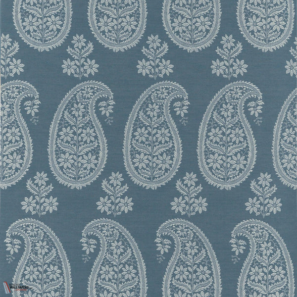Campania Paisley behang-Anna French-Blue-Rol-Selected Wallpapers-Interiors