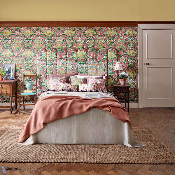 Campanula-wallpaper-Morris & Co-Selected-Wallpapers-Interiors