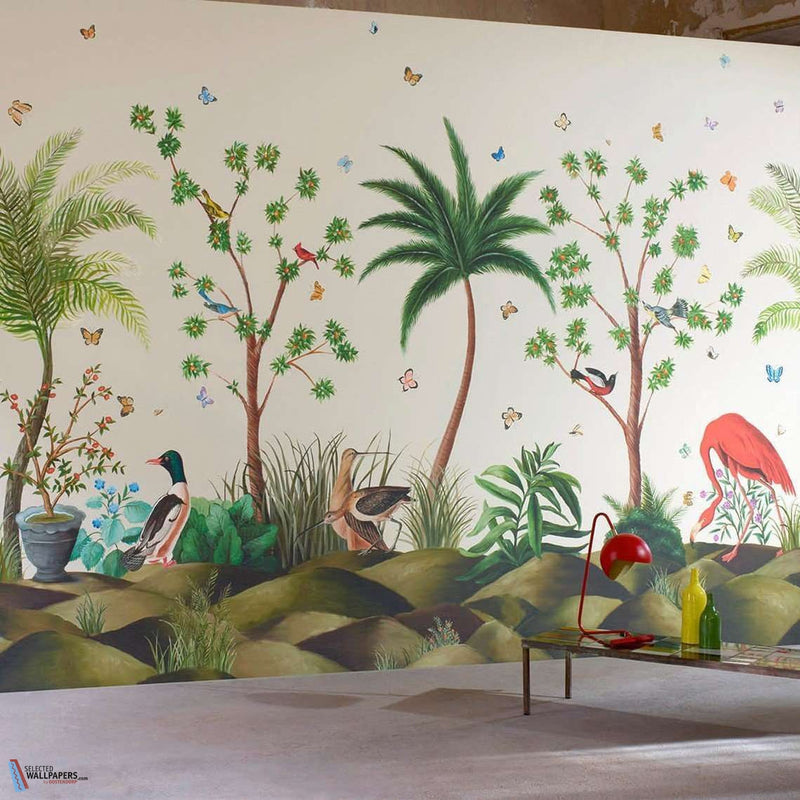 Canaima Papier Peint-Pierre Frey-Selected-Wallpapers-Interiors