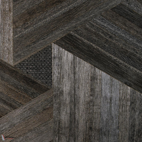 Cannage wallpaper-CMO Paris-Noir-Meter (M1)-Selected Wallpapers-Interiors
