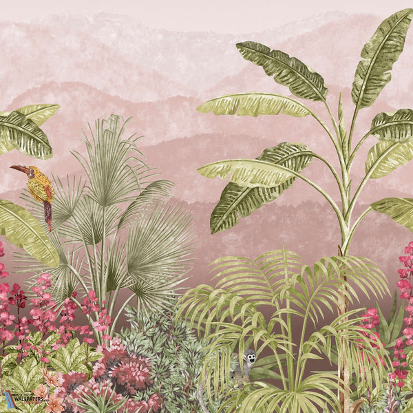 Capricorn-Little Greene-behang-Blush-Set-Selected Wallpapers