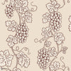 Carla wallpaper-Sandberg-Burgundy-Roll-Selected Wallpapers-Interiors