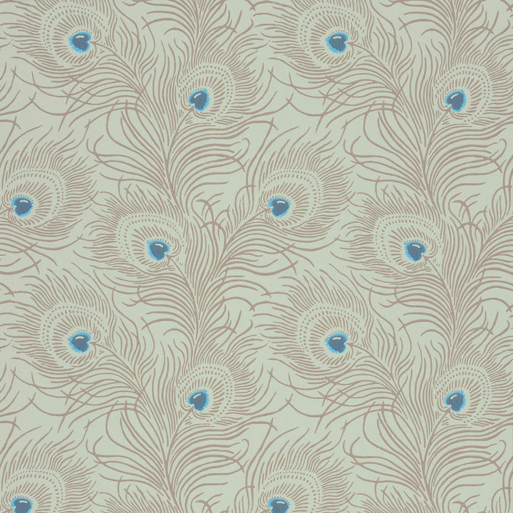 Carlton House Terrace-behang-Tapete-Little Greene-Copper-Rol-0256CTCOPPE-Selected Wallpapers