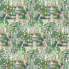 Carpet garden behang-Sanderson-Sanctuary-Rol-Selected Wallpapers-Interiors