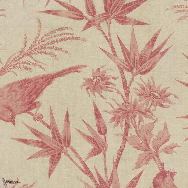 Celeste Mural behang-Sandberg-Red-Mattic-M2-Selected Wallpapers-Interiors