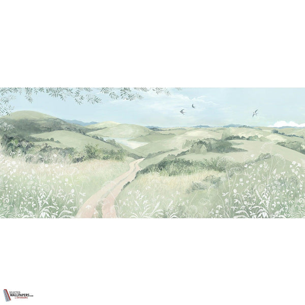 Cent Collines behang-Les Dominotiers-01-Non Woven (70 cm)-M2-Selected Wallpapers-Interiors
