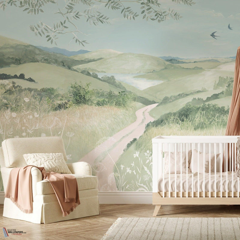Cent Collines wallpaper by Les Dominotiers