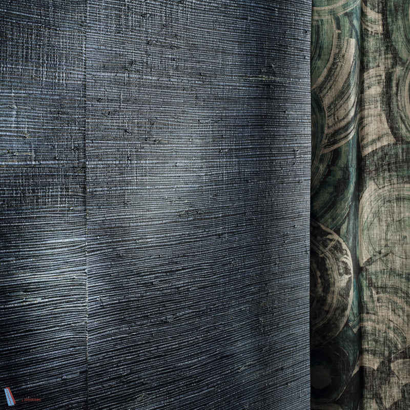 Cerium Wallcovering papier peint de Zinc Textile