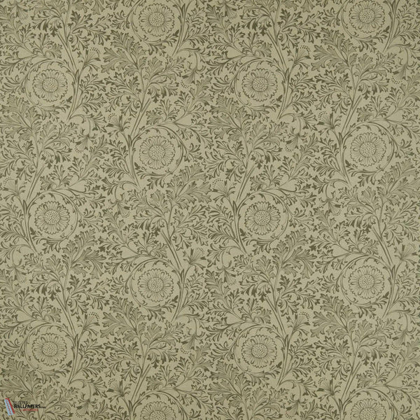 Chamomile Stoff-Morris & Co.-Bayleaf-Meter (M1)-Selected Wallpapers-Interiors