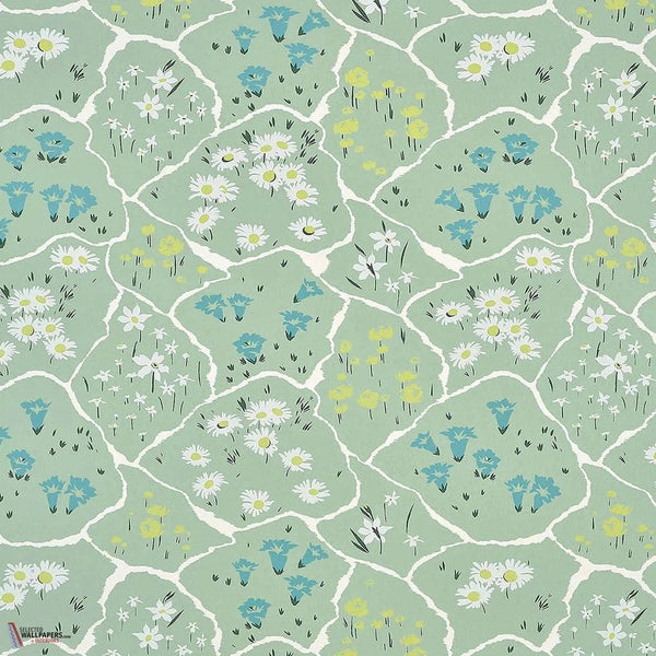 Champ Fleuri behang-Pierre Frey-Celadon-Meter (M1)-Selected-Wallpapers-Interiors