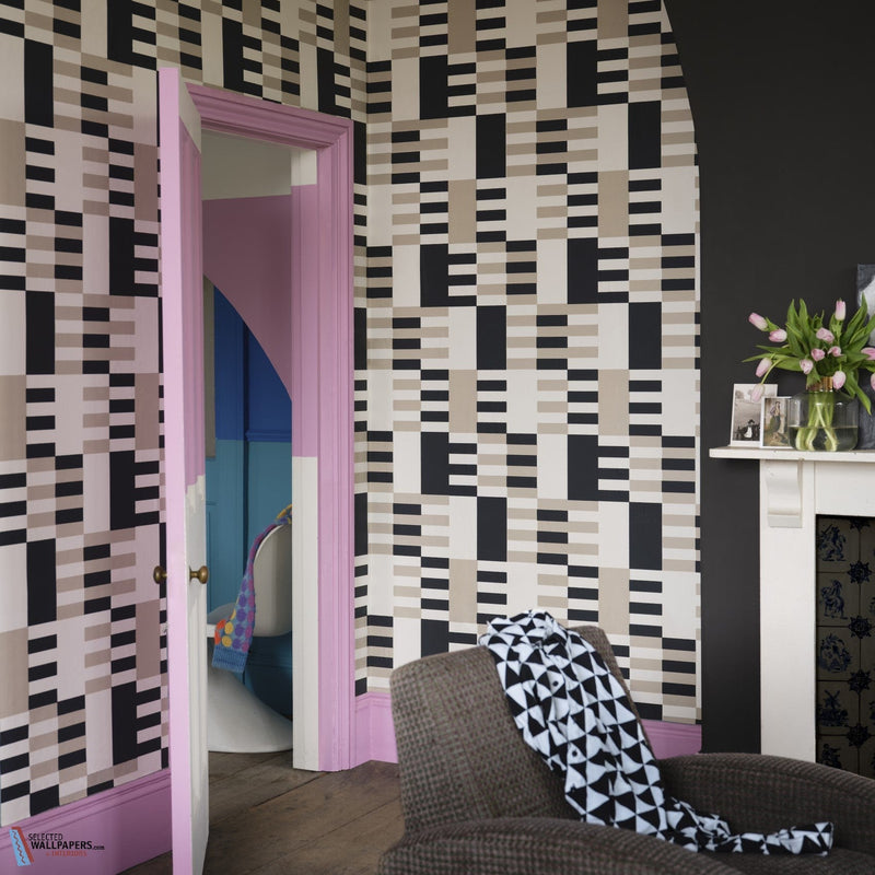 Check papier peint de Farrow & Ball