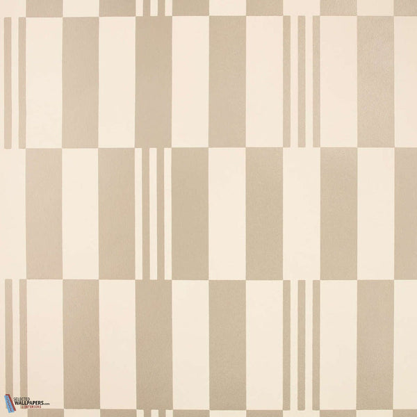 Checkerboard Metallic Wallcovering-Kirkby Design-behang-Silver Grey-Rol-Selected Wallpapers