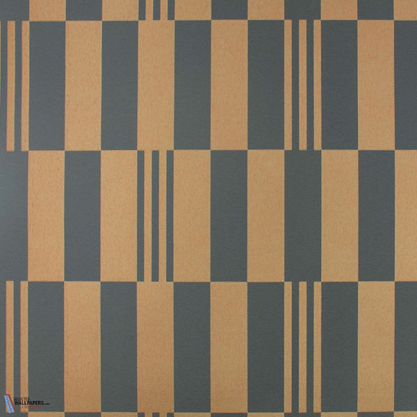 Checkerboard Metallic Wallcovering-Kirkby Design-behang-Panther-Rol-Selected Wallpapers