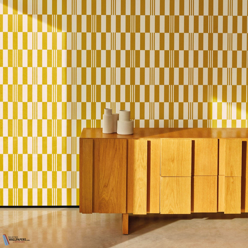Checkerboard Wallcovering wallpaper by Kirkby Design