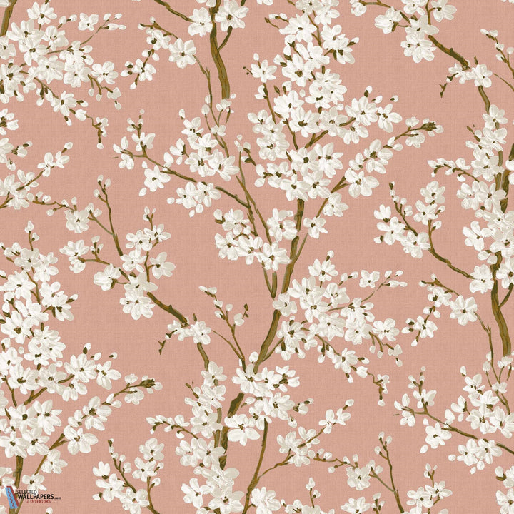 Cherry Blossom-Coordonne-behang-tapete-wallpaper-Rose-Non Woven-Selected-Wallpapers-Interiors
