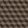 Chiara wallpaper-Sandberg-Brown-Mattic-M2-Selected Wallpapers-Interiors