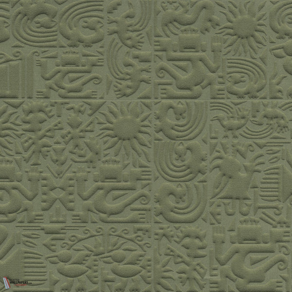 Chimu behang-Arte-Olive-Meter (M1)-Selected-Wallpapers-Interiors