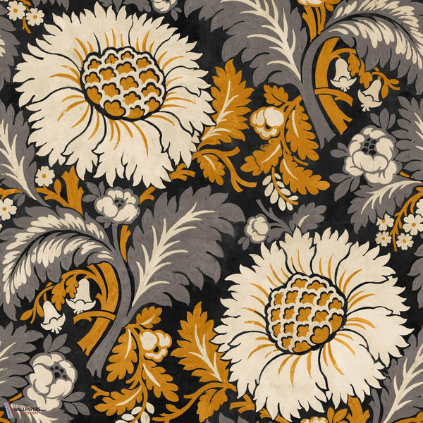 Chinese Damask Tapete-Coordonné-Onyx-Non Woven-Rolle-Selected Wallpapers-Interiors