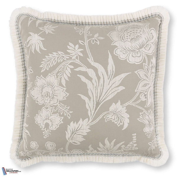 Chiya Jacquard Kussen-Kussen-Romo-Silver-50 x 50 cm-Selected Interiors