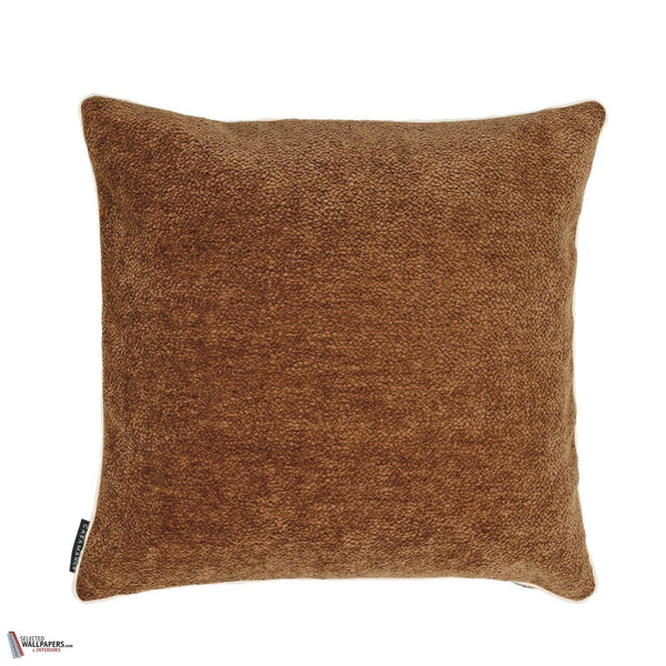 Chroma kussen-Casamance-Acajou-45 x 45 cm-Selected Wallpapers-Interiors