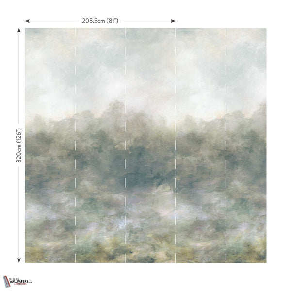 Cielo Mural behang-Romo-Selected-Wallpapers-Interiors