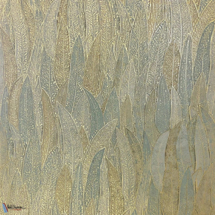 Cinerea-Casamance-wallpaper-behang-Tapete-wallpaper-Vert de Gris/Dore-Rol-Selected Wallpapers