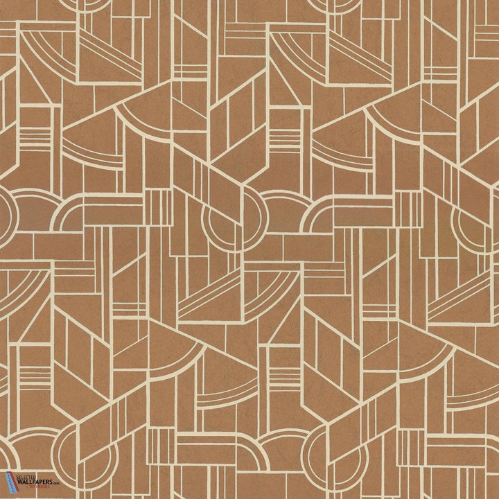 Cinétique-Casamance-wallpaper-behang-Tapete-wallpaper-Cuivre-Rol-Selected Wallpapers