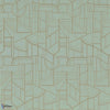 Cinétique-Casamance-wallpaper-Vert d'Eau/Dore-Roll-Selected Wallpapers