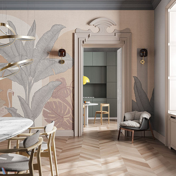 City Jungle-Behang-Inkiostro Bianco-Selected Wallpapers