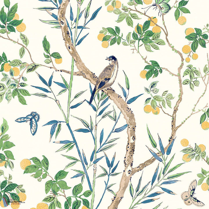 Claire-Thibaut-Yellow & Blue-Rol-Selected-Wallpapers-Interiors
